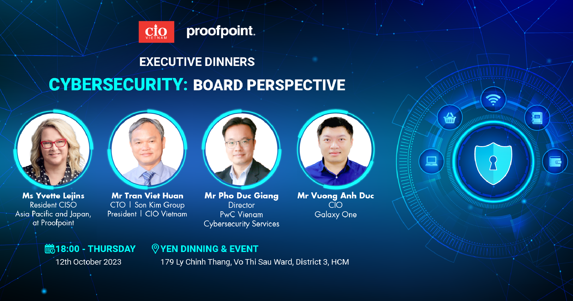Cùng GalaxyOne trao đổi về CyberSecurity tại Executive Dinner của Cộng đồng CIO Việt Nam